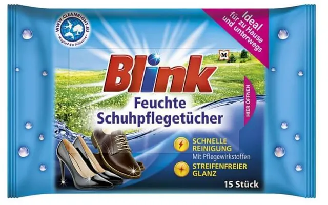 Blink - Wet Wipes For Shoe Care