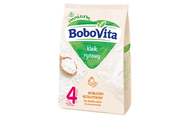 Bobovita Rice Porridge - Milk-free product image