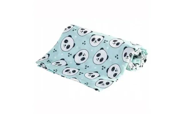 Bocioland Bamboo Diaper Cover 120cm X 120cm Mint Panda 1pc