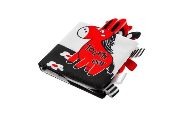 Bocioland Soft Rustling And Rattling Contrast Book Horse