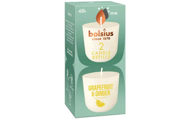 Bolsius Clean Light Grapefruit & Ginger - Candle Fragrance Refill