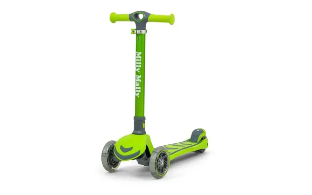 Boogie Folding Scooter With Illuminated Wheels - Green product image