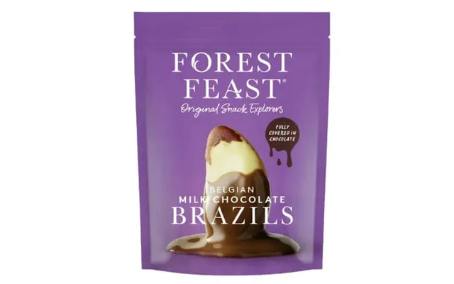 Brazilian Nuts Covered In Belgian Milk Chocolate - 120 G