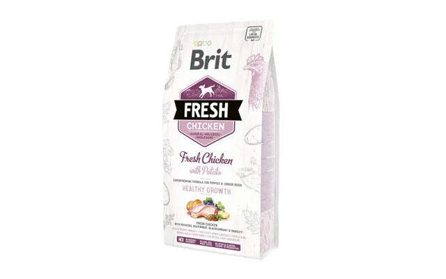 Brit Fresh Fresh Healthy Growth Puppy & Junior S-xl - Chicken With Potato