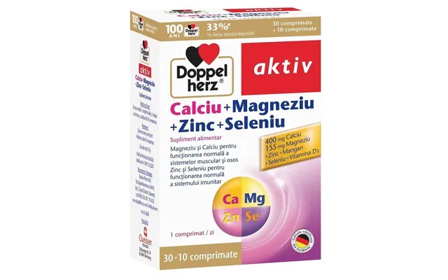 Calcium Magnesium Zinc Selenium - 30 10 Tablets product image