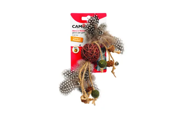 Camon Matabi Matabi Rope & Clog Ball - Cat Stalking Stimulation Toy