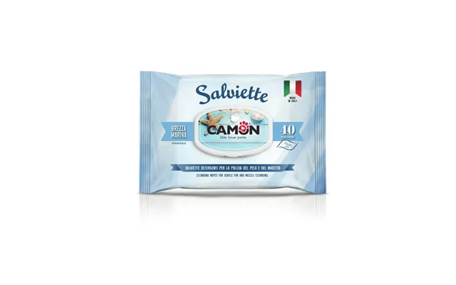 Camon Sea Breeze - Wet Wipes For Dogs And Cats