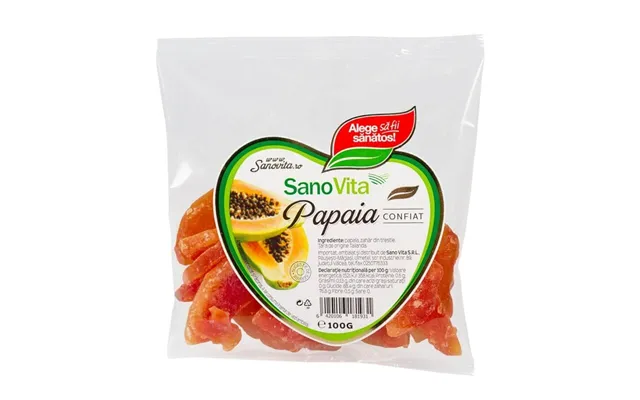 Candied Papaya - 100 Gr