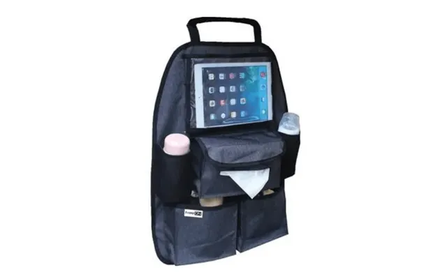 Car Organizer With Tablet Holder And Multiple Pockets Deluxe - Black product image