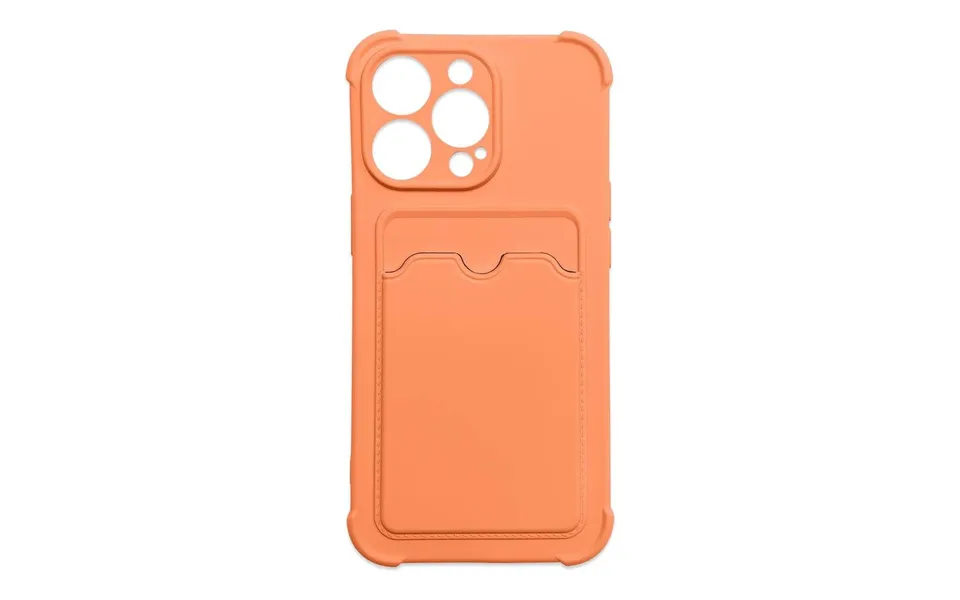 Card Armor Case Case Cover For Xiaomi Redmi Note 10 Redmi Note 10s Card Wallet Silicone Armor Case Air Bag Orange