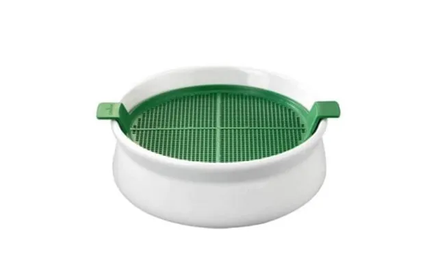 Ceramic Pot With Sieve For Germinating Mucilaginous Seeds - Germline product image