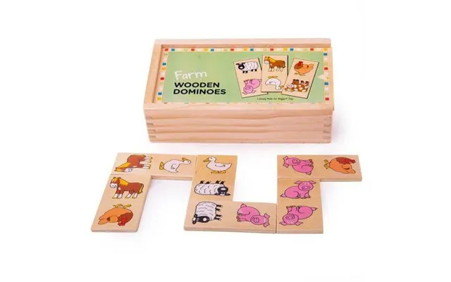 Children's Domino Game Farm - 1-5 Years