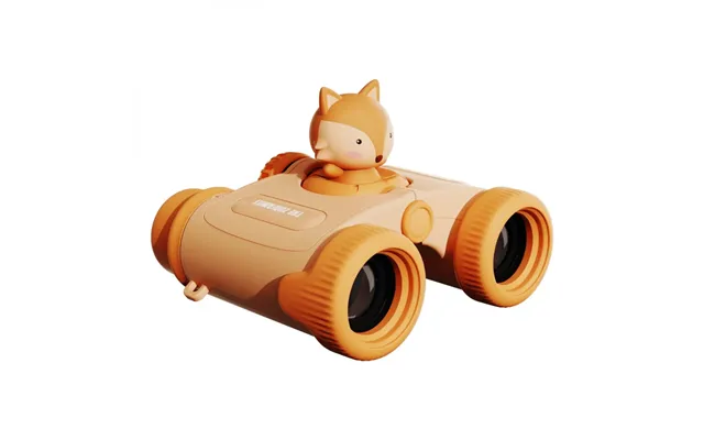 Children's Silicone Binoculars, 8x, Zoo Eyes - Fox