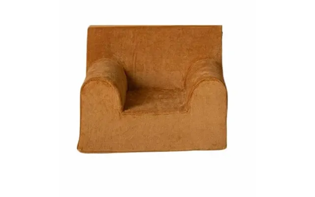 Children's Velvet Armchair - Mustar product image