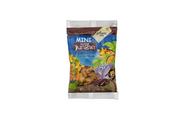 Chocolate Biscuits Eco Mini Jungle - 100 G