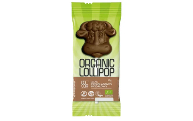 Chocolate Lollipop With Almonds Eco,15 G Cocoa
