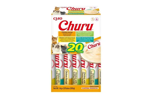 Churu Cat Chicken Varieties 20x14gr