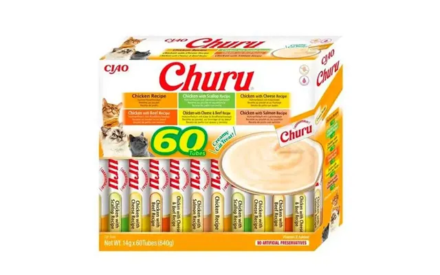 Churu Cat Chicken Varieties 60x14gr