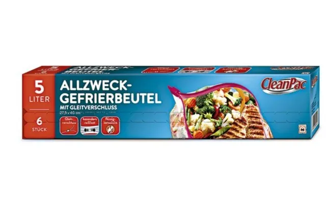 Cleanpac - Universal Freezer Bags