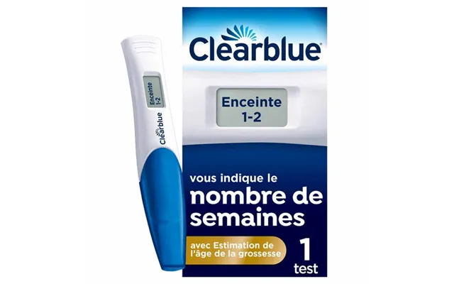 Clearblue Digital Pregnancy Test With Estimated Age Of Pregnancy 1 Test product image