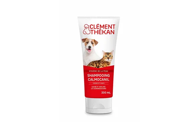 Clement-thekan Calmocanil Anti-itch Shampoo For Dogs And Cats Chien Chat 200 Ml