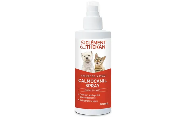 Clement-thekan Calmocanil Spray Calme Et Soulage Les Démangeaisons Chiens Chats 200 Ml