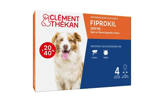 Clement-thekan Fiprokil Flea And Tick Repellent For Dogs 20-40 Kg 2