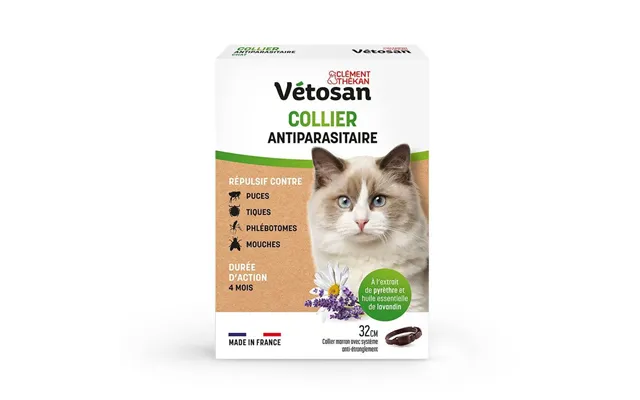 Clement-thekan Vétosan Cat Repellent Collar 32 Cm 1 Unit