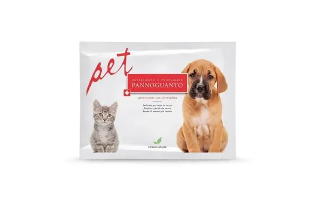 Cloth Glove With Chlorhexidine For Dog And Cat Hygiene - 60 G