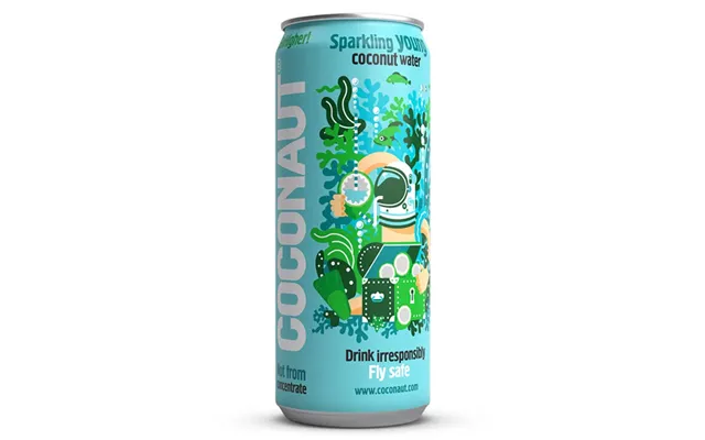Coconaut Carbonated Young Coconut Water - 320 Ml