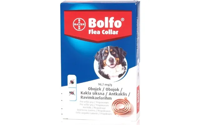 Collar Bollar 70cm For Large Dogs A.u.v.v. 1×1 Pc - Anti-parasite Collar