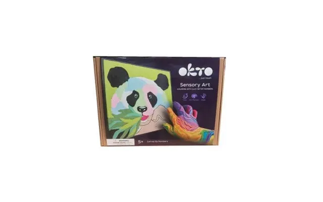 Colouring Set With Clay - 29 X 29 Cm product image