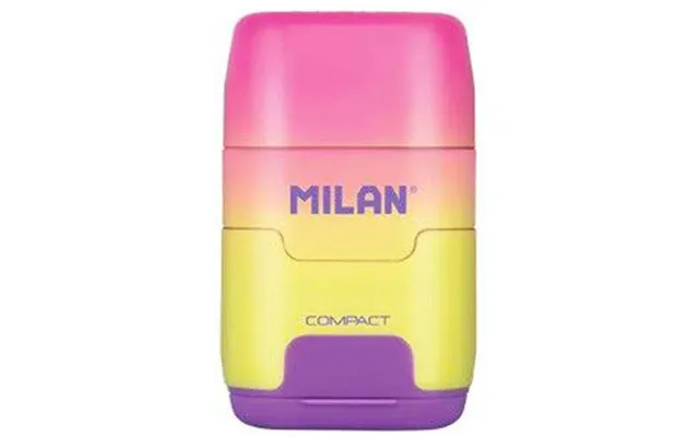 Compact Sunset Milan Eraser Sharpener
