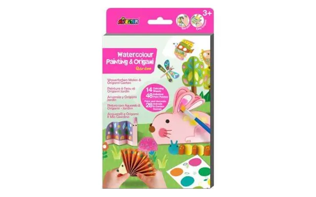 Creative 2 In 1 Painting And Origami Garden Set - Avenir