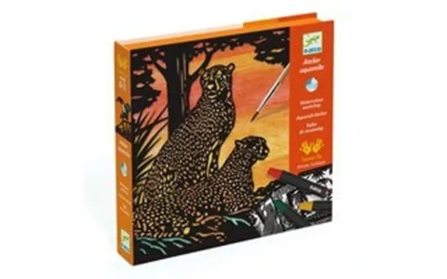 Creative Workshop With Djeco Watercolor Pencils - Backlight