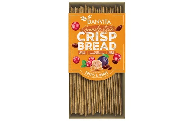 Crunchy Bread With Berries And Honey Granola - 130 G