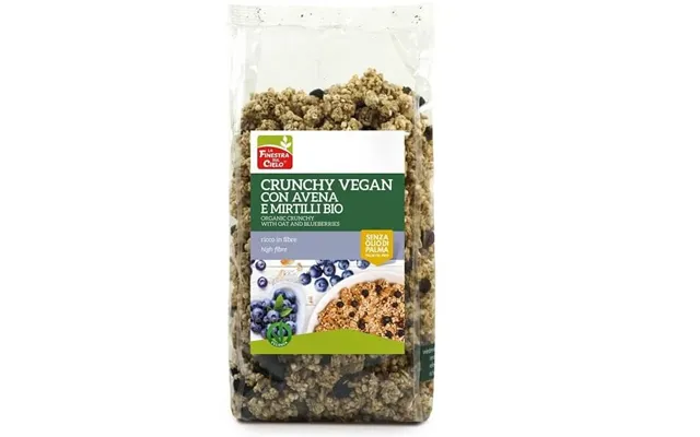 Crunchy Musli With Oat Flakes And Blueberries - 375 G