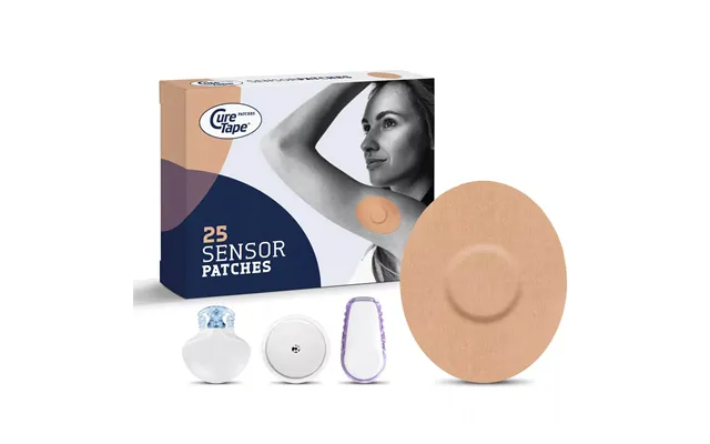 Curetape Sensor Patches - Cgm Sensor Patches For Glucose Monitoring