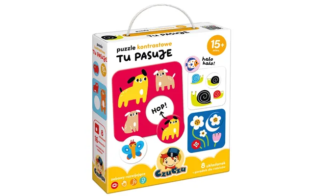 Czuczu Here Fits - Contrast Puzzle For Children