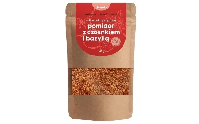 D-nuts Seasoning Tomato With Basil And Garlic 100 G