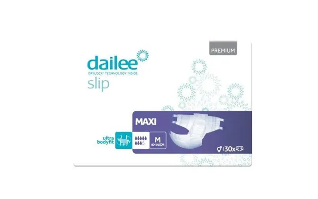 Dailee Slip Premium Maxi M Diapers - 30pcs