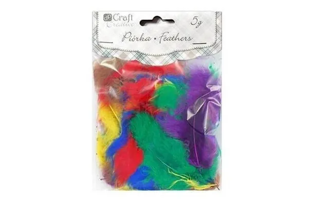 Decorative Feathers 5-12 Cm - Mixed Colors