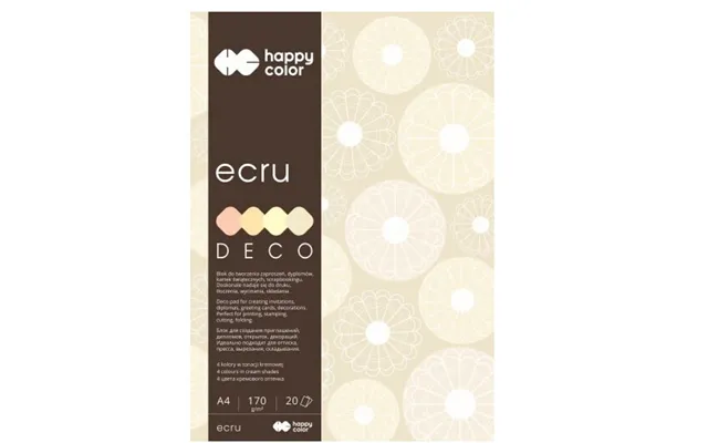 Decorative Pad A4 - Ecru