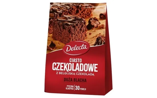 Delecta Chocolate Cake Large Sheet 670 G