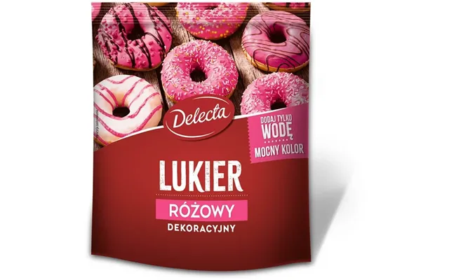 Delecta Decorative Icing Pink 80 G