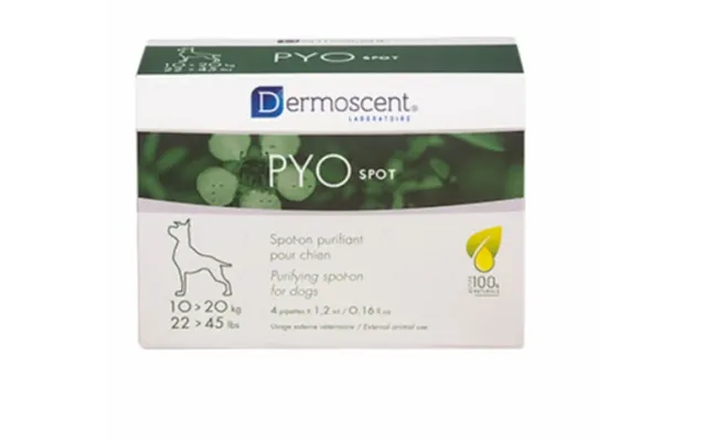 Dermoscent Pyo Pyo Caine 10-20 Kg - 4 Pipettes