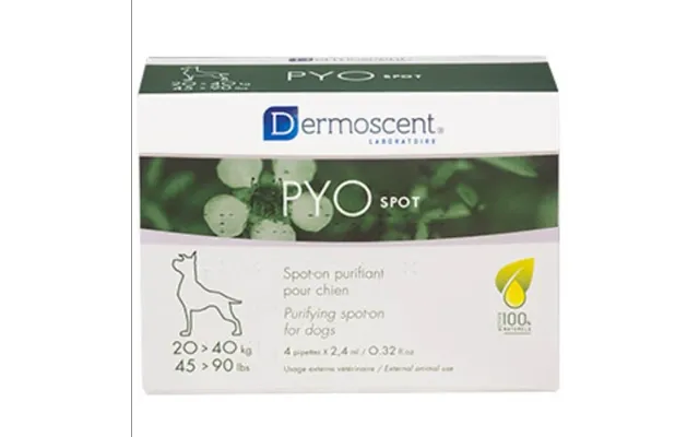 Dermoscent Pyo Pyo Caine 20-40 Kg - 4 Pipettes