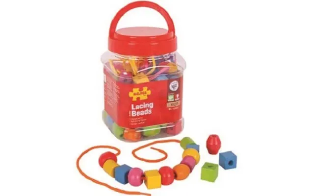 Dexterity Game Wooden Beads - Bigjigs
