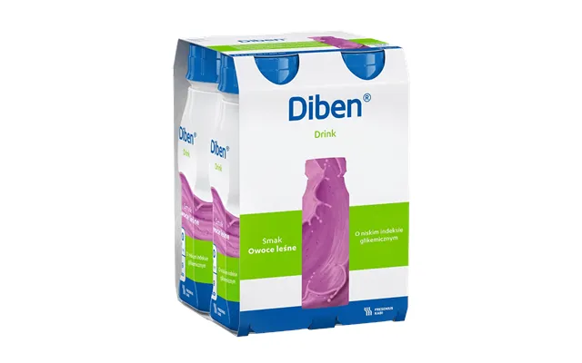 Diben Special Drink With Berry Flavor - 4 X 200 Ml