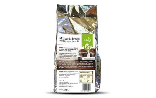 Diet Muffin Mix With Cocoa Flavour - Nocarb